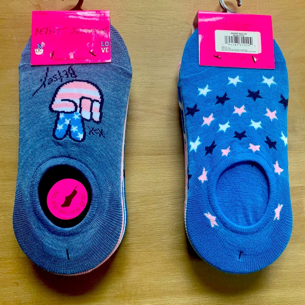 Betsey Johnson Sock Bundle NWT